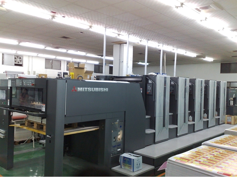 5-Color Printing Press for flexible and high-quality paper box manufacturing