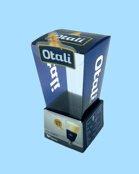 LED Bulb PET Folding Box - creative packaging solutions