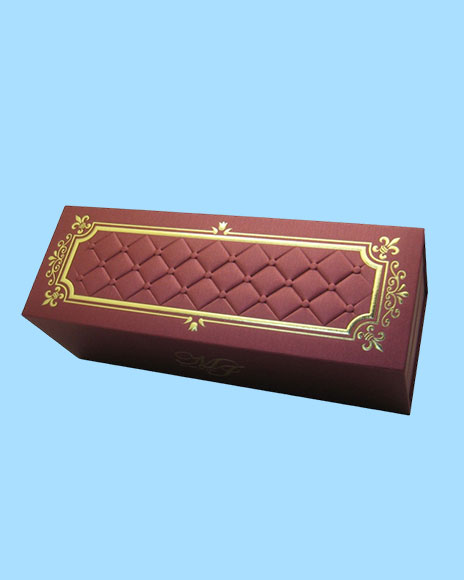 Book Style Magnet Closure Double Layers w/ Embossing & Hot Stamping - Gift packaging solutions