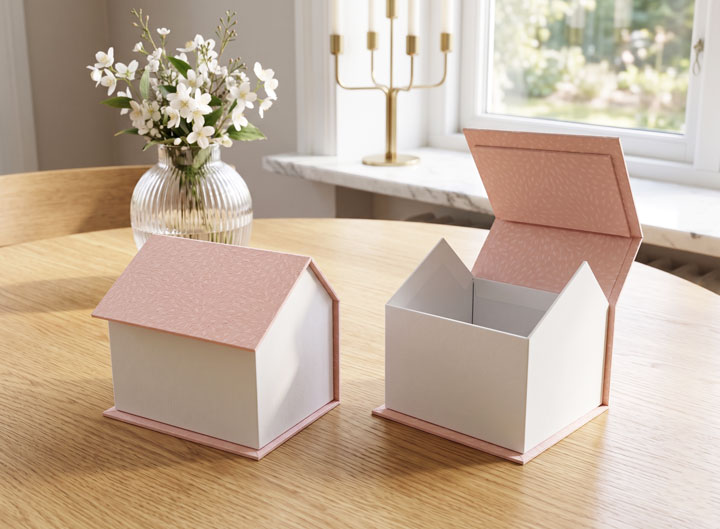 DIY Painting House Style Rigid Box - Premium Creative Packaging