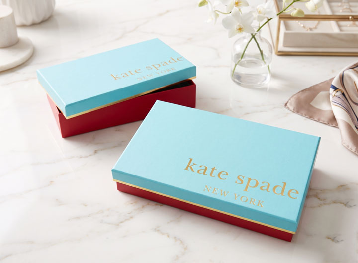 Kate Spade New York Lift-Off Box - Premium Gift Packaging