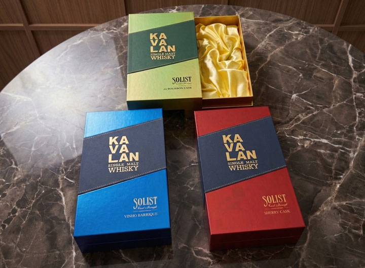 Kavalan Whisky Lift-off Lid Rigid Box - Premium Wine & Tea Packaging