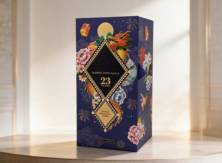 Whisky Gift Box - Premium Wine & Tea Packaging
