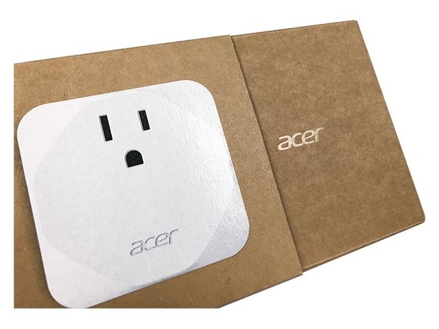 Acer Smart Plug Kraft Pizza Box w/ Sleeve & Transparent Hot Stamping