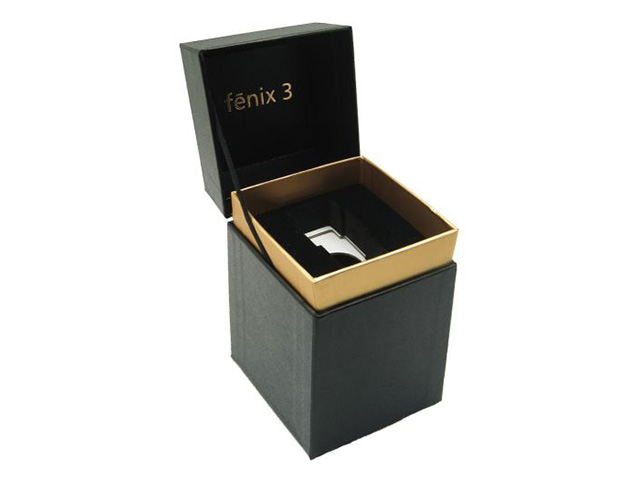 Garmin Fenix 3 Neck Box Hinged Lid w/ Hot Stamping