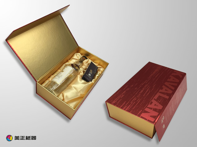 Kavalan Book Style w/ Magnet Closure Wine Box
