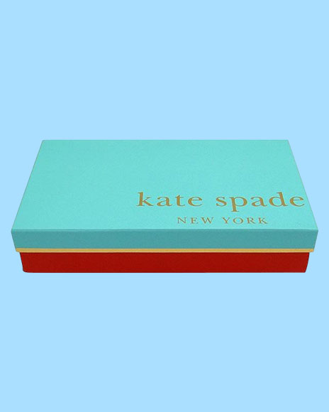 時尚精品 Kate Spade 上下蓋精裝盒 - 禮品類 印刷包裝解決方案