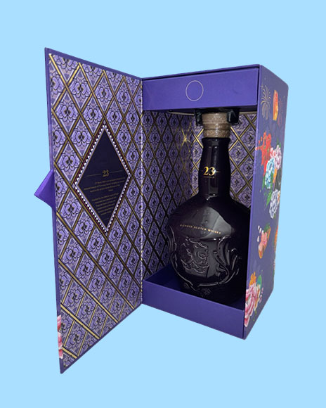 威士忌禮盒 - 酒與茶葉類 印刷包裝解決方案