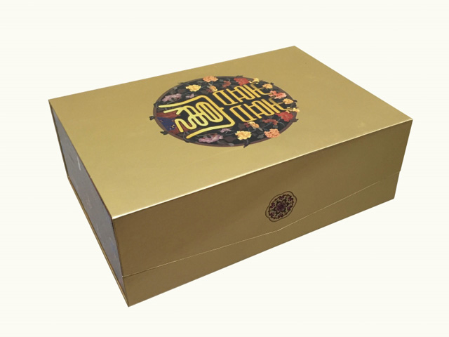 磁釦式喜餅精裝書型盒