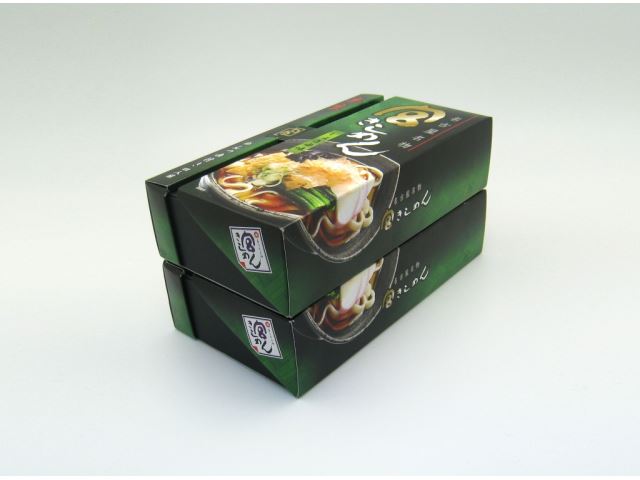複合材質食品彩盒 ( 卡紙上蓋＋瓦楞底盒 )